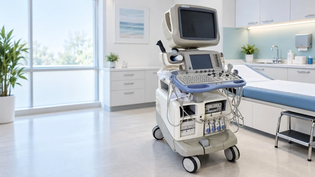 Agate’s ultrasound machine in the clinic examination room